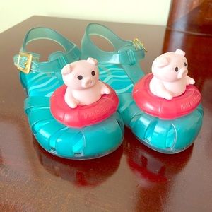 Mini Melissa Girls’s sandals toddlers’s size 9